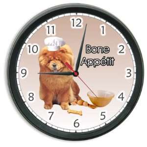 Chow Chow Kitchen Chef Wall Clock (14)