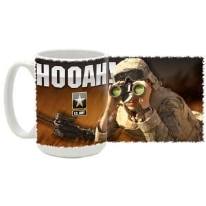  U.S. Army Soldier Lookout Coffee Mug: Kitchen & Dining