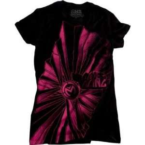  Moose Racing Womens Ruby T Shirt   X Large/Black 