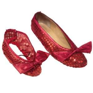 : Lets Party By Rubies Costumes Wizard of Oz Shoe Covers, Child / Red 