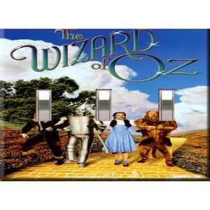  Wizard of Oz #2 Decorative Triple Light Switchplate Cover 