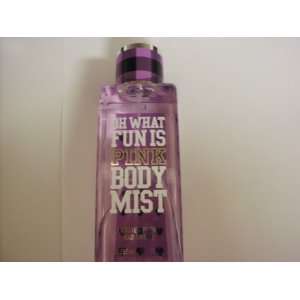 Victoria Secret Oh What Fun Is Pink Body Mist, Frosted Peony & Amber 8 
