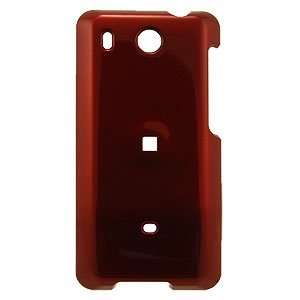    Solid Red Snap on Case for HTC Hero GSM Cell Phones & Accessories