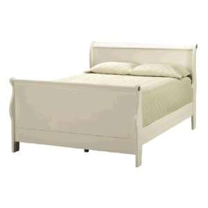  Classic White Queen Bed: Home & Kitchen