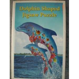  Dolphin Shaped Jigsaw 750 piece Puzzle: Toys & Games
