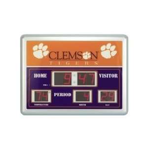 Clemson Tigers Scoreboard Clock 