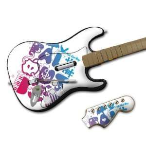   MS FOB10028 Rock Band Wireless Guitar  Fall Out Boy  Icons Skin