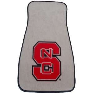 North Carolina State Wolfpack Set of 2 Car Floormats (Automats)   NCAA 