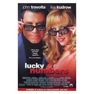  LUCKY NUMBERS ORIGINAL MOVIE POSTER