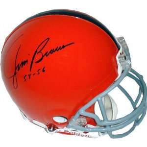 Jim Brown Syracuse Orange Autographed Authentic Throwback Full Size 