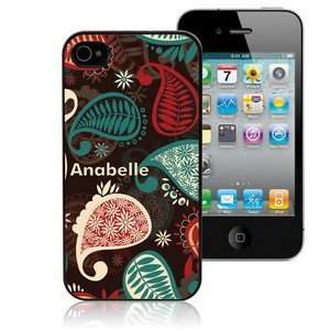  Personalized Paisley Case for iPhone 4 and 4S Cell Phones 