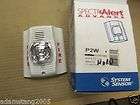 NEW SYSTEM SENSOR PW WHITE FIRE ALARM WALL HORN STROBE 2 WIRE