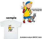 Personalized Customized Caillou Hello Boy Girl T Shirt