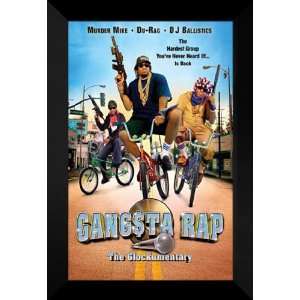  Gangsta Rap The Glockumentary 27x40 FRAMED Movie Poster 