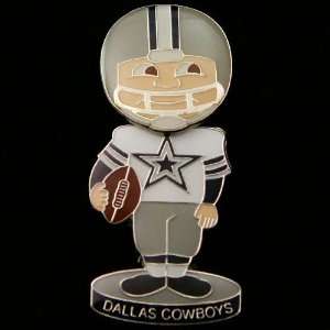  NFL Dallas Cowboys Bobblehead Football Player Pin: Sports 