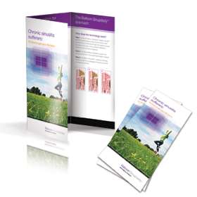 1000 Tri Fold Glossy Brochures REAL PRINTING not copies  