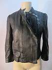 NEW, vince AUTH LEATHER JACKET SIZE SMALL, BLACK LEATHER JACKET,msrp 