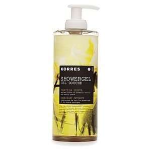  : Korres Natural Products Showergel, Vanilla Guava, 13.53 oz: Beauty