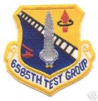6585th TEST GROUP patch  