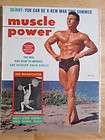 MUSCLE POWER bodybuilding fitness vintage magazine/JIMMY PAYNE 5 55