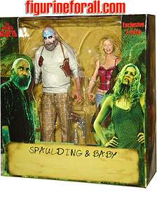   CAPTAIN SPAULDING & Baby 7 EXCLUSIVE 2 Pack Devils Rejects Rob Zombie