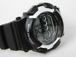 Mens boys black classical sports electronic watch Wristwatch​ Gift 