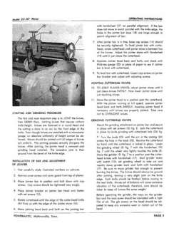 Powermatic Model 221 Planer Instructions & Parts Manual  