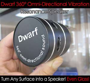 Dwarf Omni Directional Vibration Speaker w/MicroSD Slot  