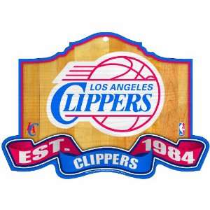  NBA Los Angeles Clippers 11 by 17 inch Established Wood 