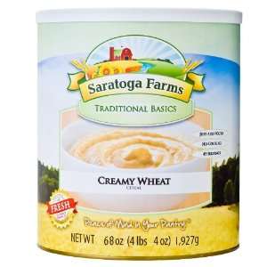 Saratoga Farms Creamy Wheat Cereal  Grocery & Gourmet Food