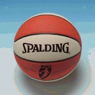   Synthetic Spalding Wnba Leather Basketball  Size 6
