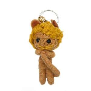  Lion Voodoo String Doll Keychain 