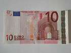 Massive Error on 10 Euro note bank wrong cutting