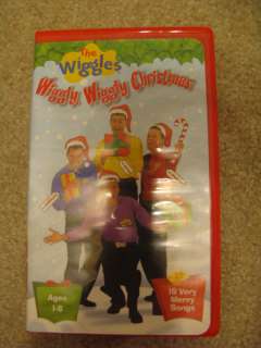 Wiggles, The Wiggly Wiggly Christmas (VHS, 2000) 045986025050  