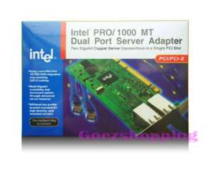 Intel 8492MT Gbit Dual Port Server Network PCI Card NIC  