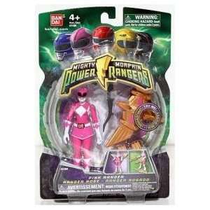  Power Ranger Mighty Morphin Translucent Pink Ranger Toys 