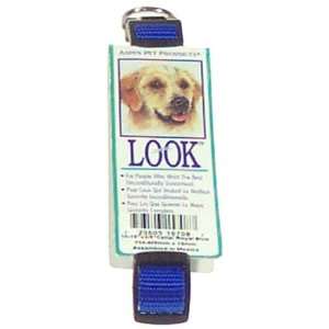  Doskocil   Aspen Pet 10in. To 16in. x .63in. Blue Adjustable Dog 