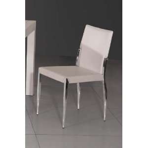  Y024 Modern White Dining Chair