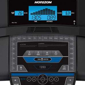 Horizon Fitness T203 Treadmill:  Sports & Outdoors