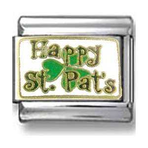  Happy St. Pats Italian Charm: Jewelry