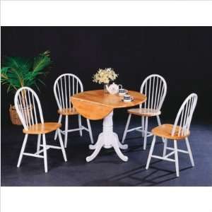  Wildon Home 4241Series Morrison Drop Leaf Dining Set with 