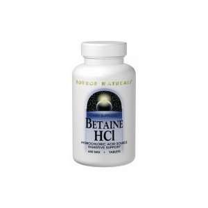  Source Naturals Betaine HCL 650mg 90 tabs