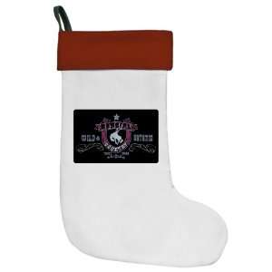  Christmas Stocking Cowgirl Country Wild and Untamed 