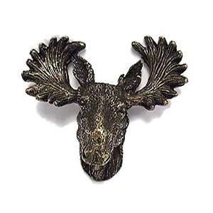   cabinet knobs and pulls wild things moose head knob