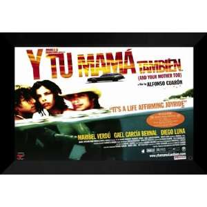  Y Tu Mama Tambien 27x40 FRAMED Movie Poster   Style A 