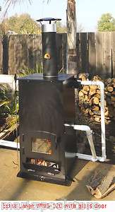 POOL HEATER WOOD BURNING NO ELECTRICITY GAS OR PROPANE  