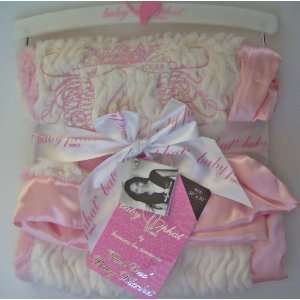  Baby Phat Plush Diva Pink Baby Blanket