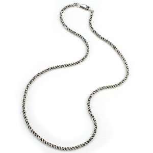  Barse Sterling Silver Rope Chain, 16 Inches Jewelry