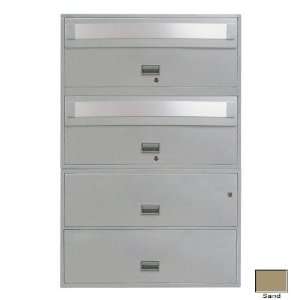   3HD431 S 43 in. Insulated Side Tab Lateral File   Sand