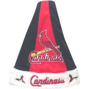    St. Louis Cardinals Colorblock Santa Hat: Sports & Outdoors